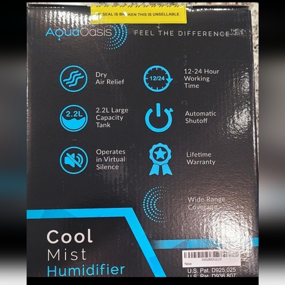 Cool Mist Humidifier (2.2L Water Tank) - Picture 6 of 6
